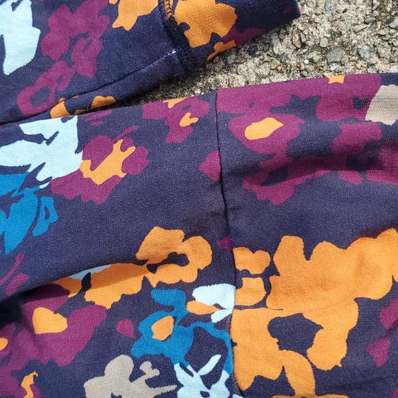 Maeve Anthro Puff Sleeve Floral Sweatshirt Small - Picture 5 of 16